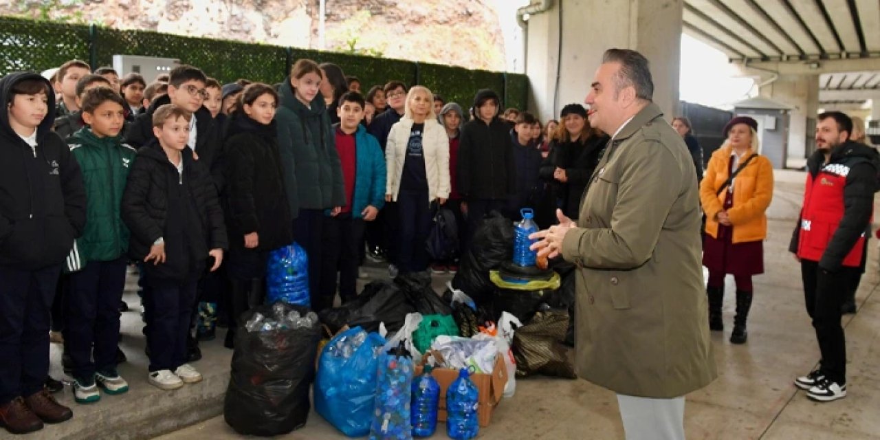 Ortahisar Belediyesi’nden öğrencilere sıfır atık eğitimi
