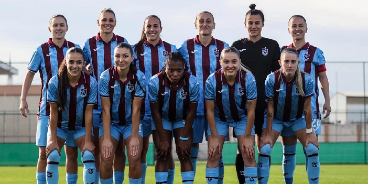 Trabzonspor Kadın Futbol Takımı Galatasaray'ı tek golle devirdi