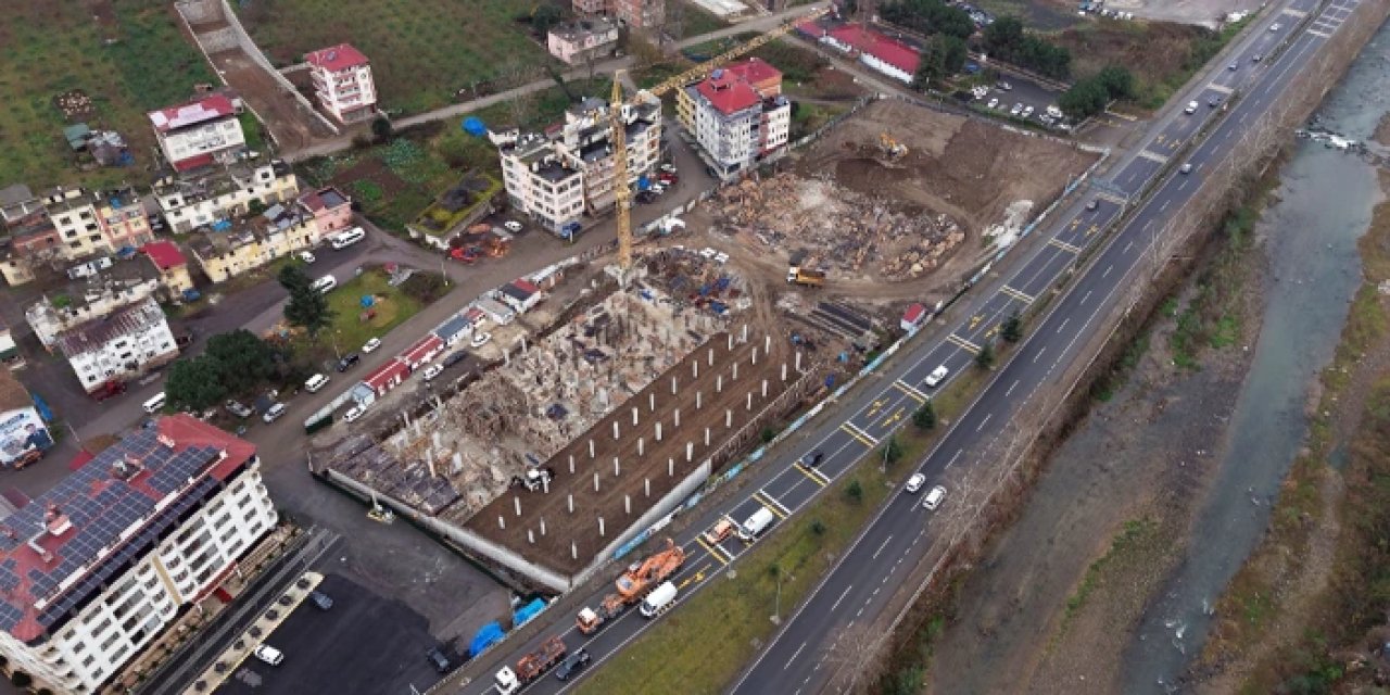 Trabzon'da modern yaşam alanları yükseliyor: Çağlayan’da kentsel dönüşüm hızlandı