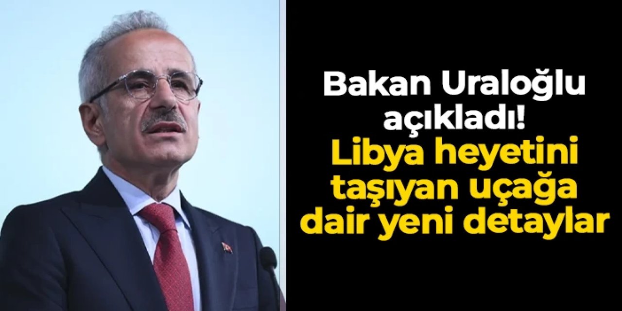Ankara'da düşen ve Libya heyetini taşıyan uçakla ilgili yeni detaylar!