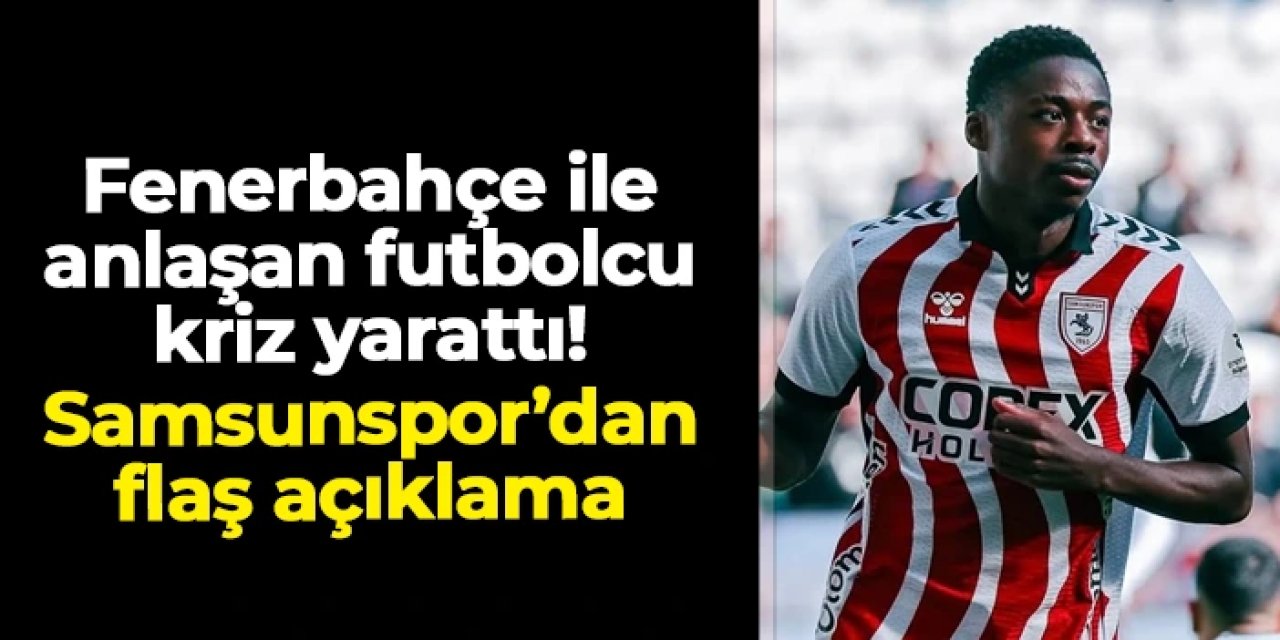 Fenerbahçe ile anlaşmıştı! Samsunspor'dan Anthony Musaba için flaş karar