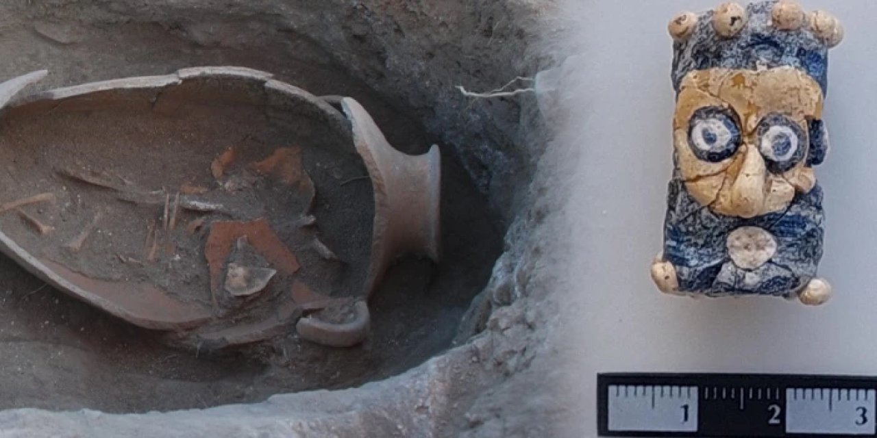 Amasya’daki Oluz Höyük kazılarında küpten bebek mezarları bulundu