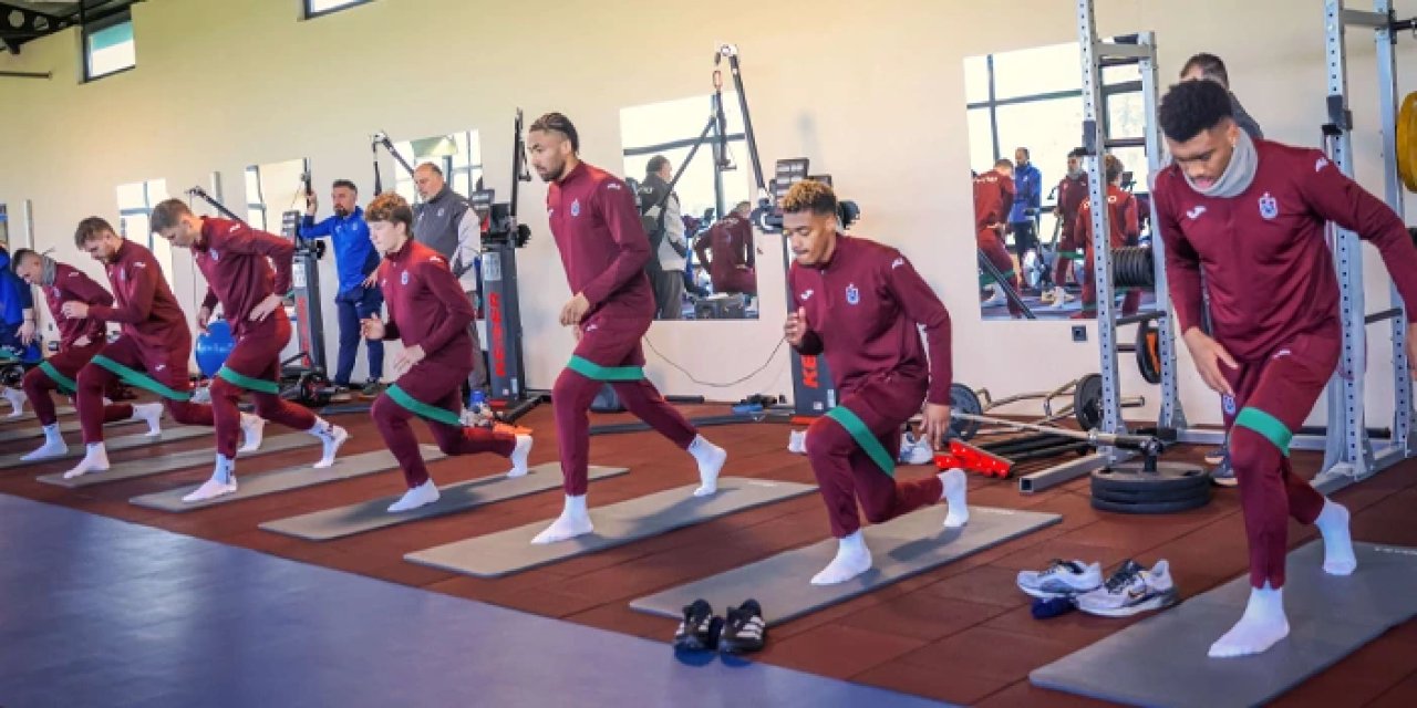 Trabzonspor'da Galatasaray hazırlıkları tam gaz