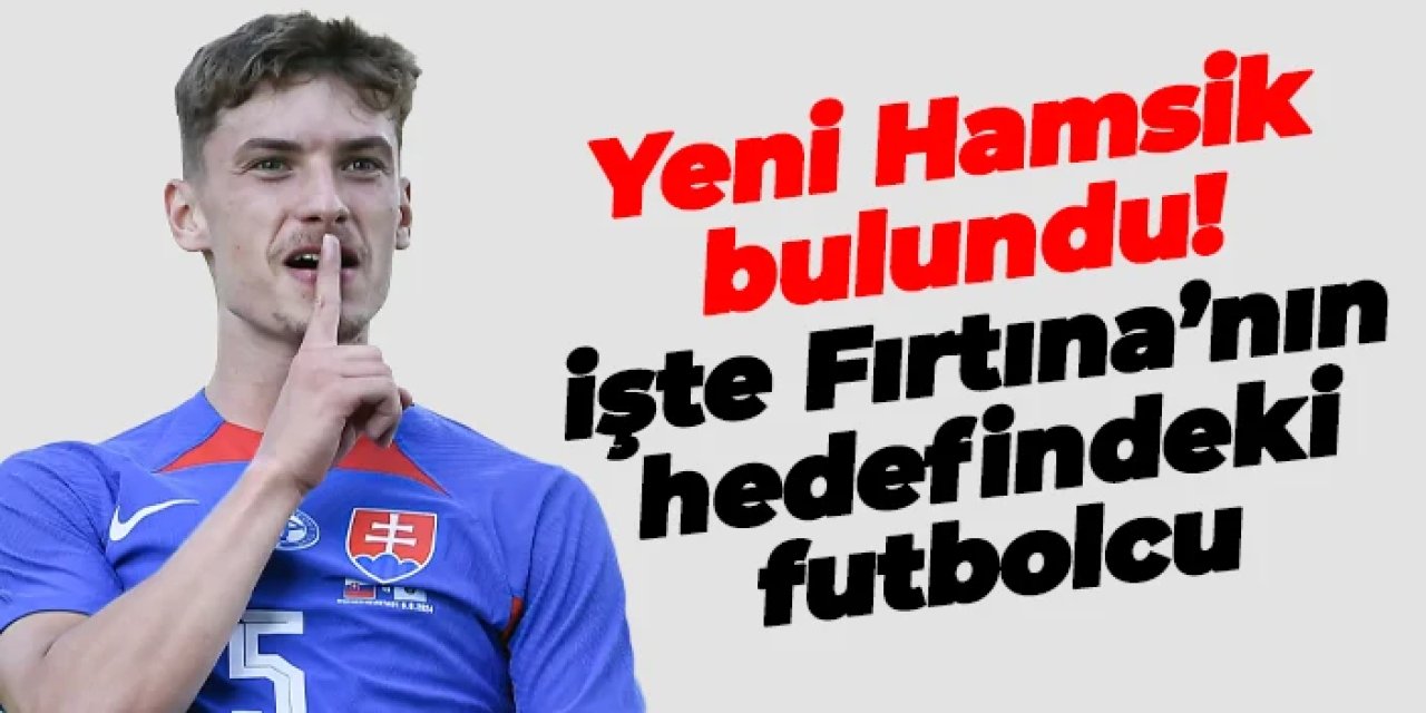 Trabzonspor geleceğin Hamsik'ini buldu! İşte hedefteki futbolcu