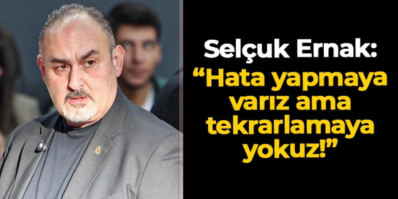 Trabzonspor Basketbol'da Selçuk Ernak: "Hata yapmaya varız ama hatayı tekrarlamaya yokuz"