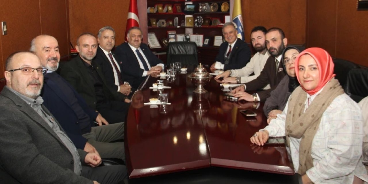 DEVA Partisi'nden Trabzon Ticaret Borsası'na ziyaret