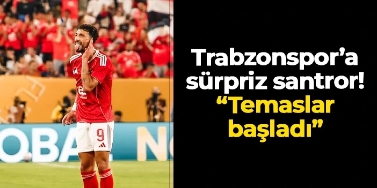 Trabzonspor'dan santrfora sürpriz Wessam Abou Ali hamlesi