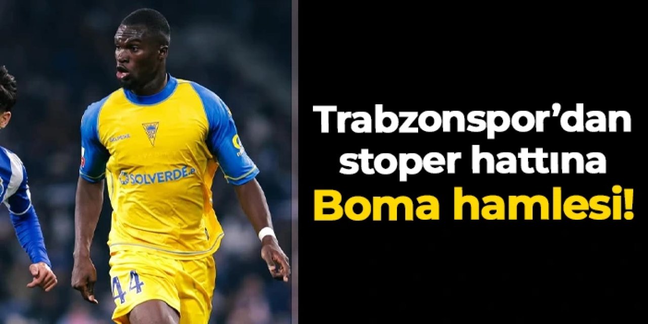 Trabzonspor'dan stopere Kevin Boma hamlesi!