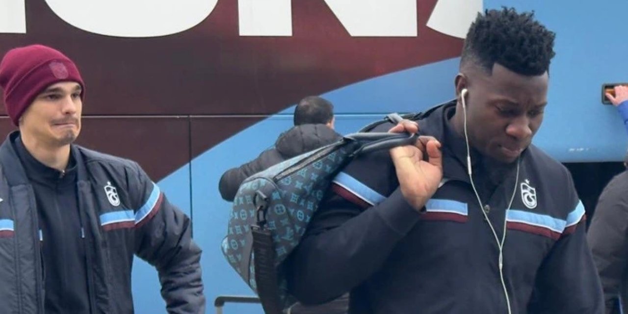 Trabzonspor Kocaelispor maçı için Kocaeli'ye gitti