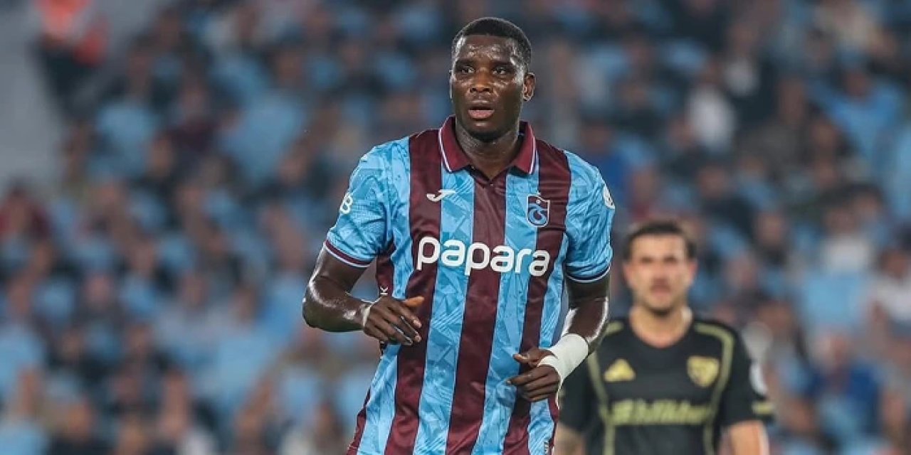 Trabzonspor'da Paul Onuachu Salı günü antrenmanda