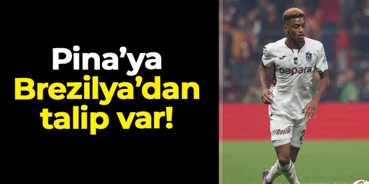 Trabzonsporlu Wagner Pina'ya Brezilya'dan talip var!