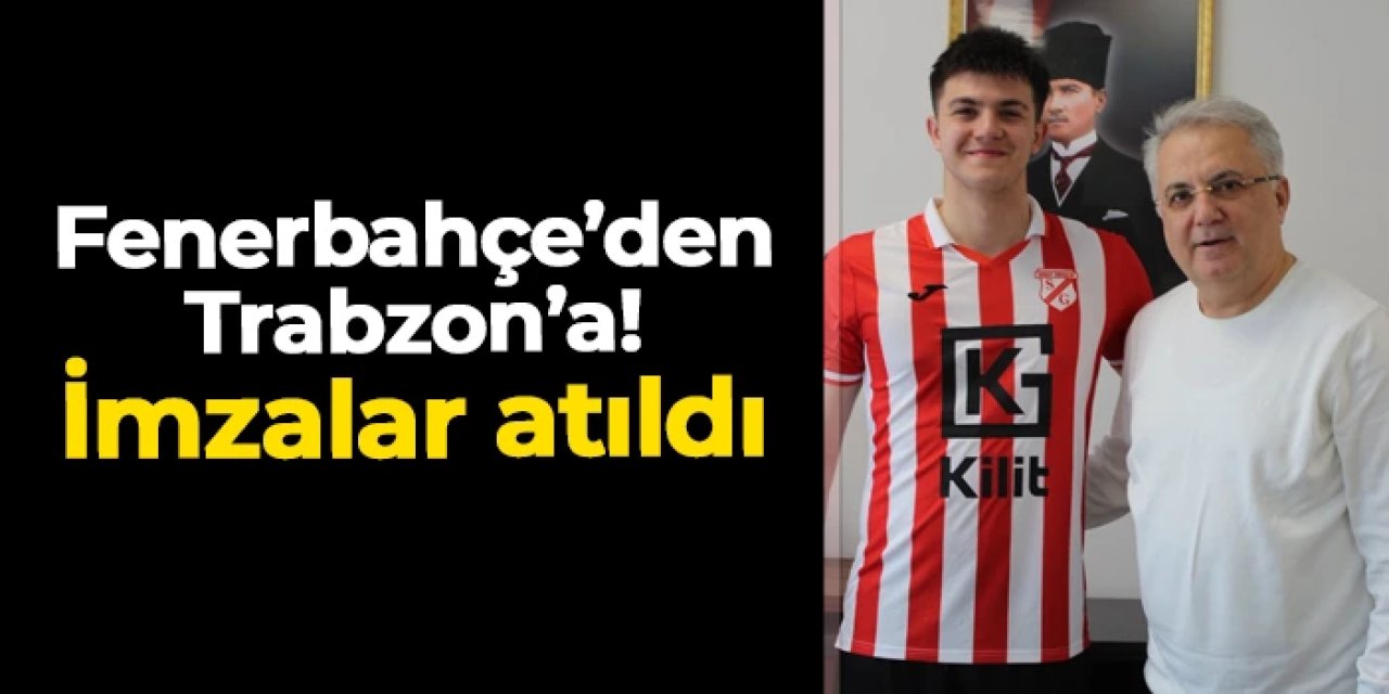 Fenerbahçe'den Trabzon'a! Sebat Gençlikspor Muhammet Doğakan Demir'e imzayı attırdı