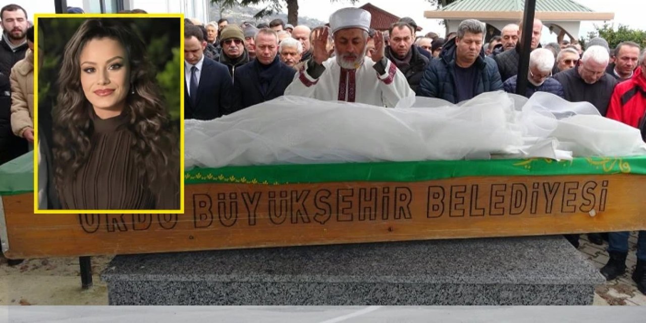 Gelinliği tabutuna konuldu: Ordu'da Mina Aydın son yolculuğuna uğurlandı