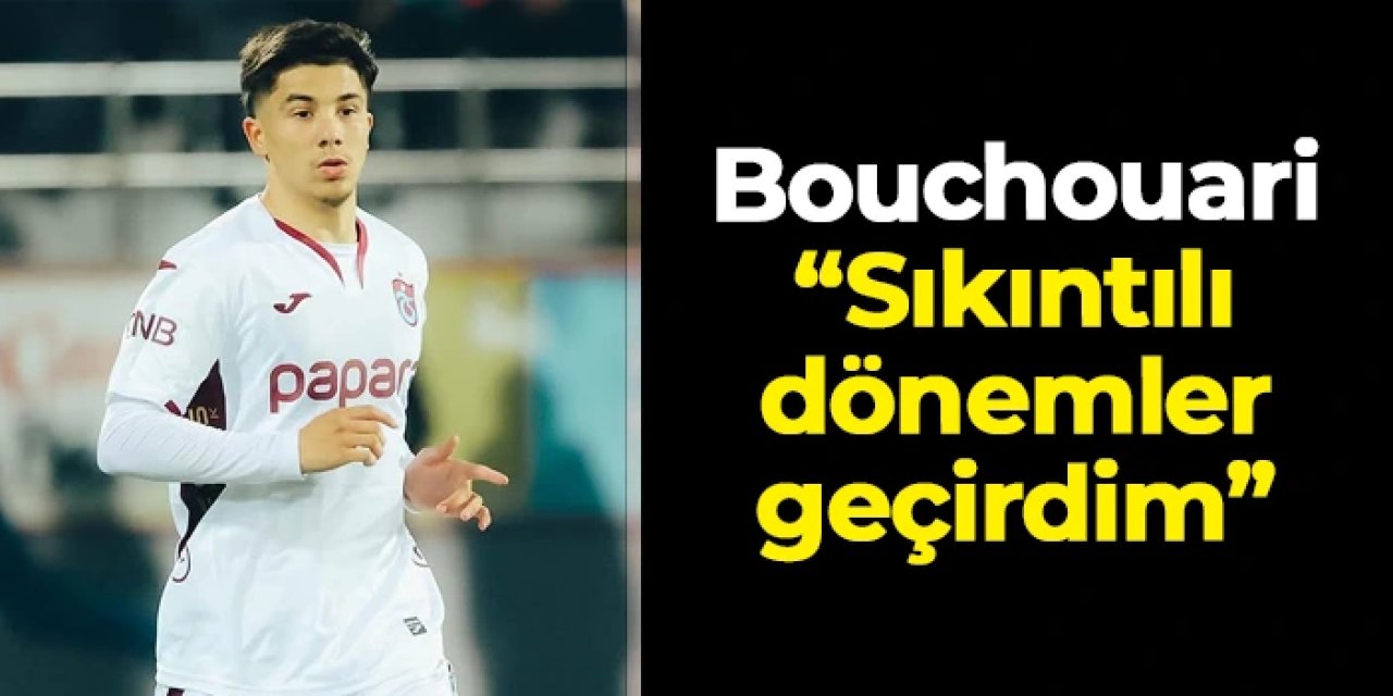 Benjamin Bouchouari: "Bireysel anlamda zor zamanlardan geçtim"