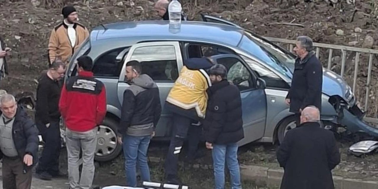 Trabzon'da direksiyon başında kalp krizi geçirerek kaza yaptı! Acı haber geldi