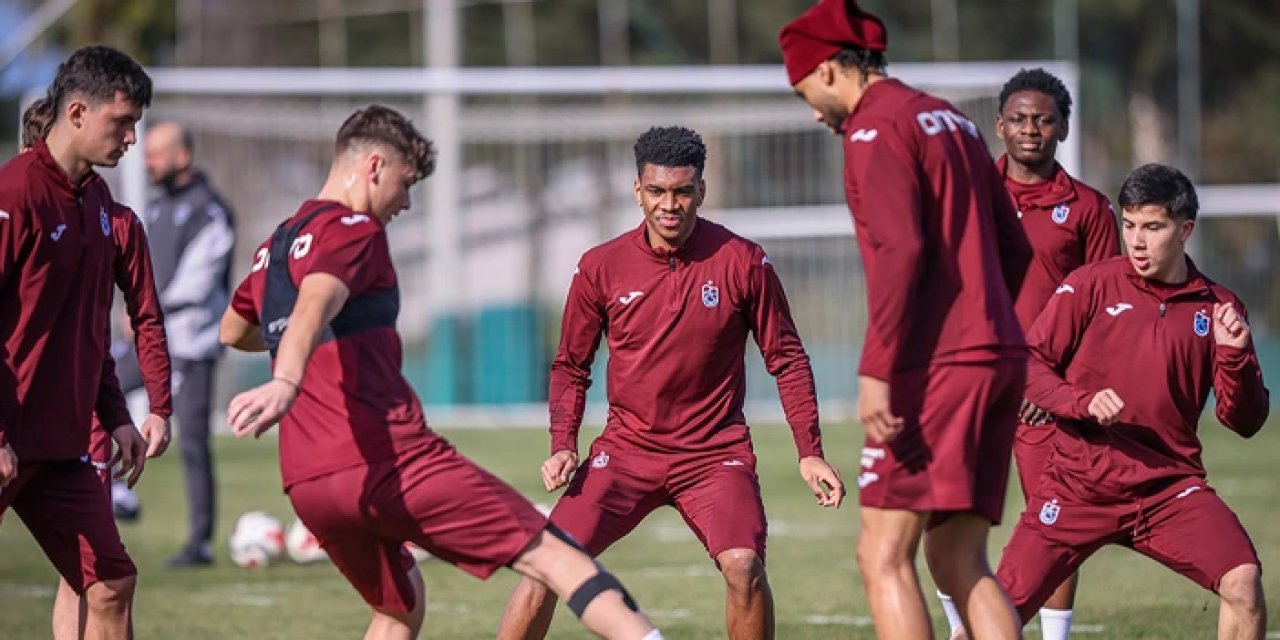 Trabzonspor'da Antalyaspor mesaisi aralıksız sürüyor