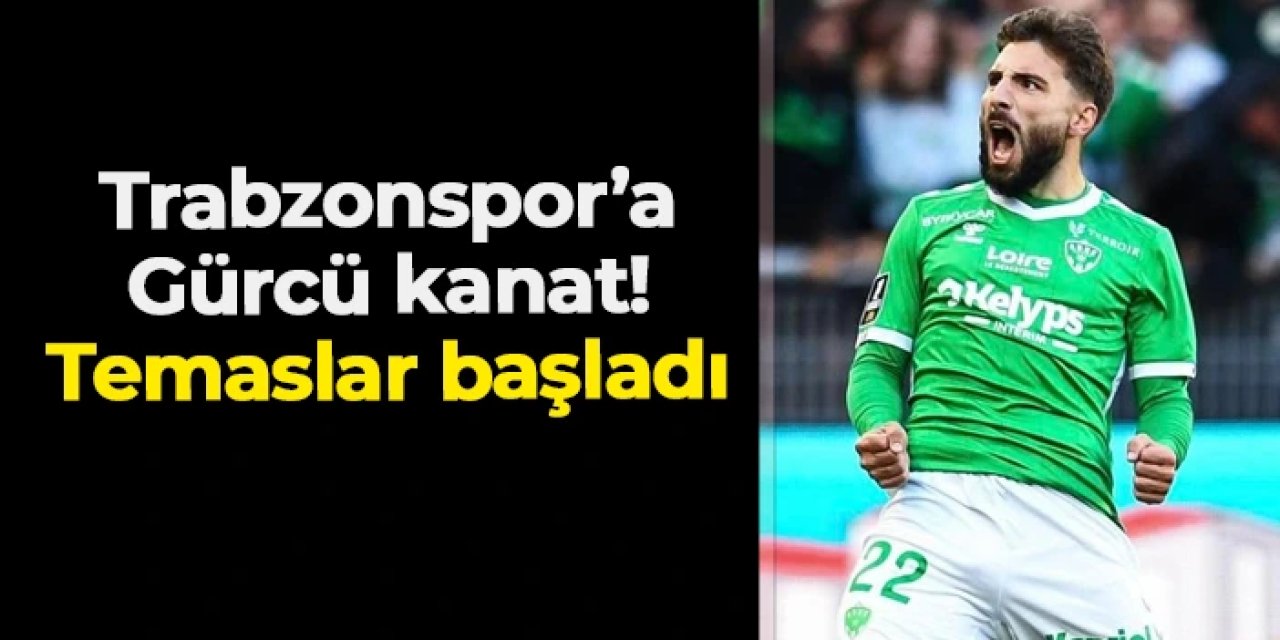 Trabzonspor'da Gürcü kanat! Zuriko Davitashvili için temaslar başladı