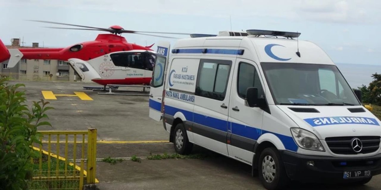 Hava 61 Helikopter Ambulansı hızır gibi yetişiyor! 299 hastanın naklini yaptı