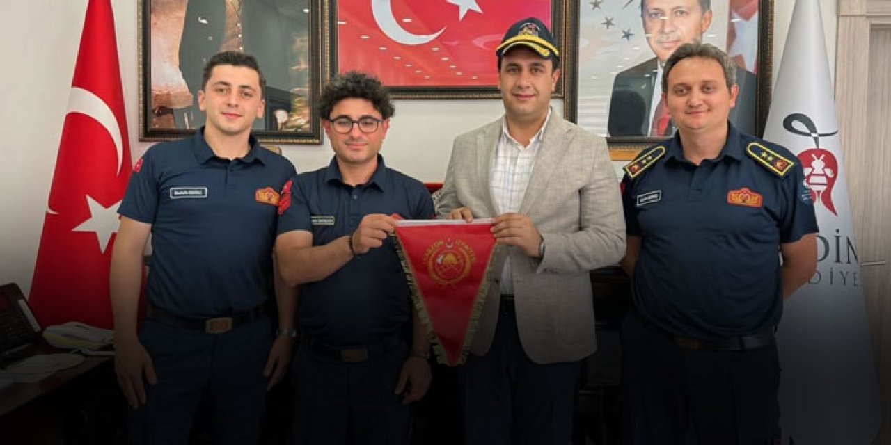 Trabzon'dan Şemdinli'ye İtfaiye eğitimi desteği
