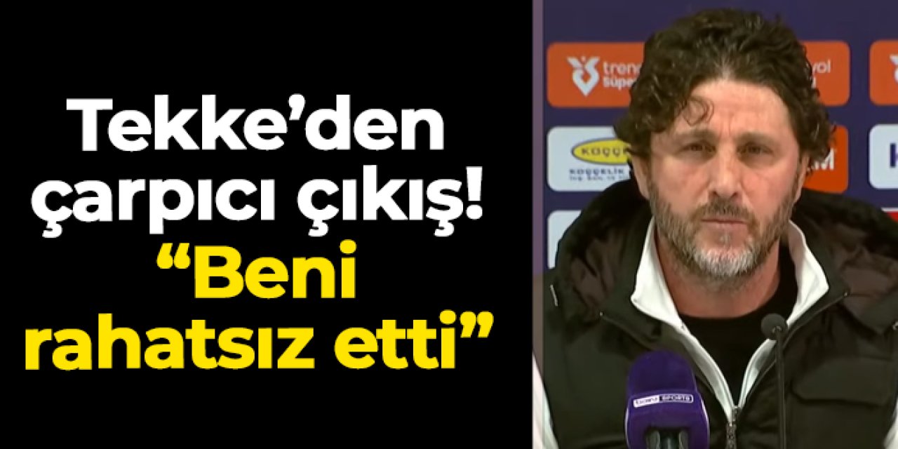 Fatih Tekke'den çarpıcı hakem yorumu! "Beni rahatsız etti"