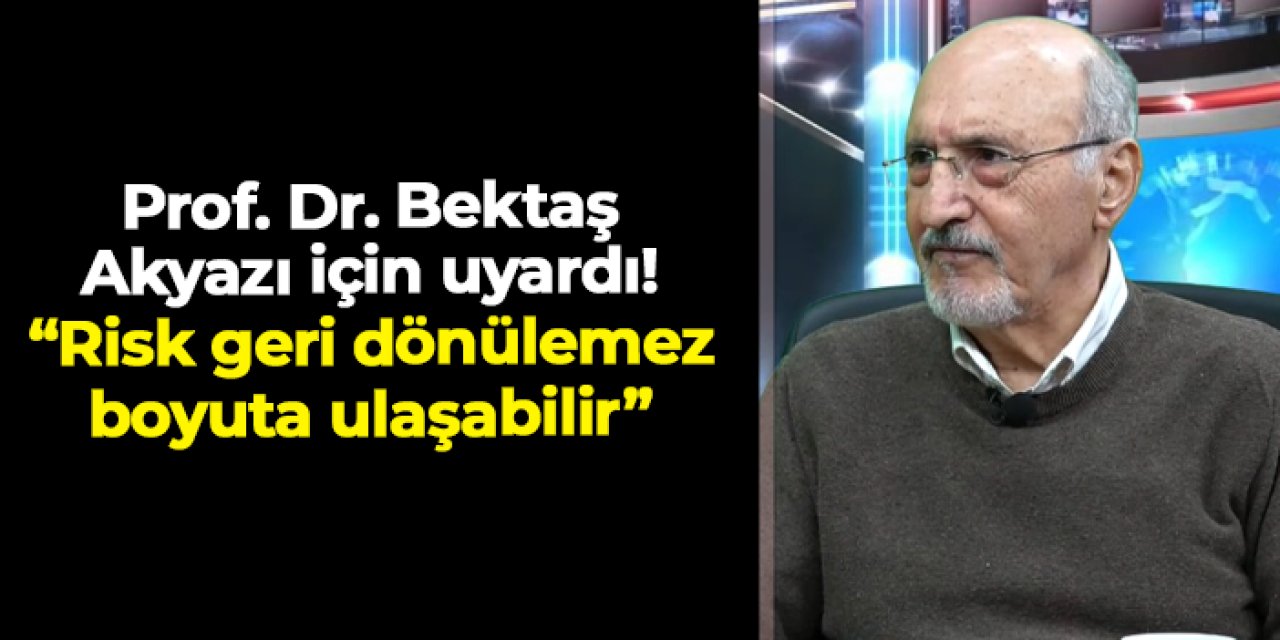 Prof. Dr. Osman Bektaş’tan Akyazı Uyarısı: “Dolgu hala oturuyor, risk geri dönülemez boyuta ulaşabilir”