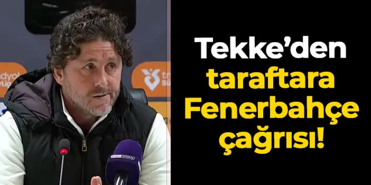 Fatih Tekke'den Trabzonspor taraftarına Fenerbahçe maçı çağrısı!
