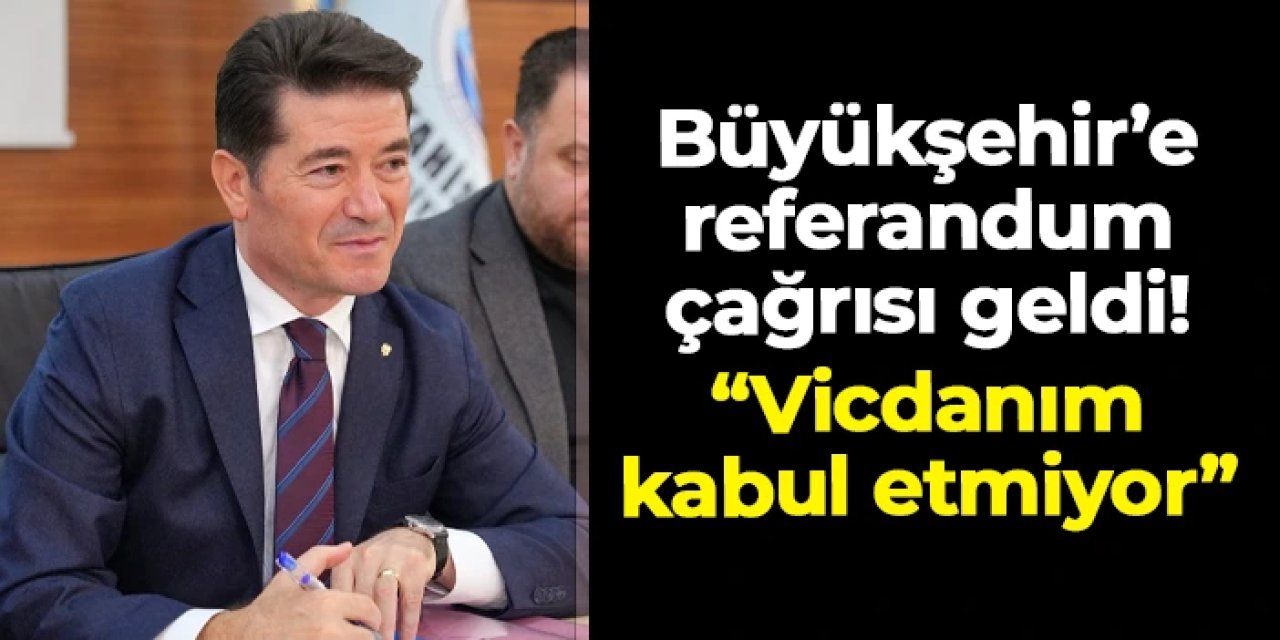 Ortahisar Belediye Başkanı Ahmet Kaya'dan, Şemdinli'ye yapılacak spor salonu için referandum çağrısı