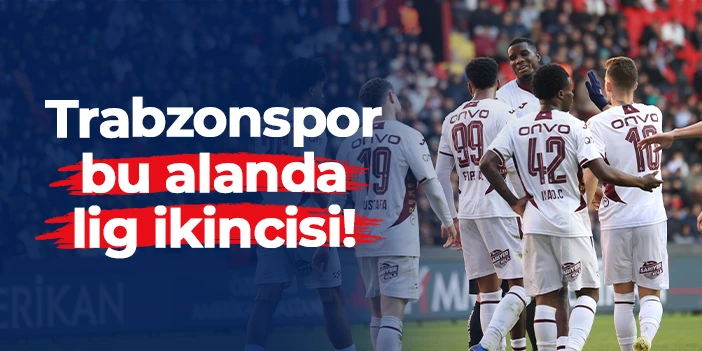 Trabzonspor'dan deplasmanda güçlü performans! Süper Lig'de 2. konumda