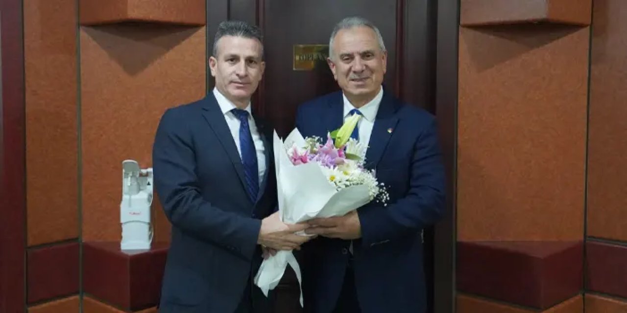 Trabzon Defterdarı Ramazan Yaşar'dan TTB'ye Vergi Haftası ziyareti