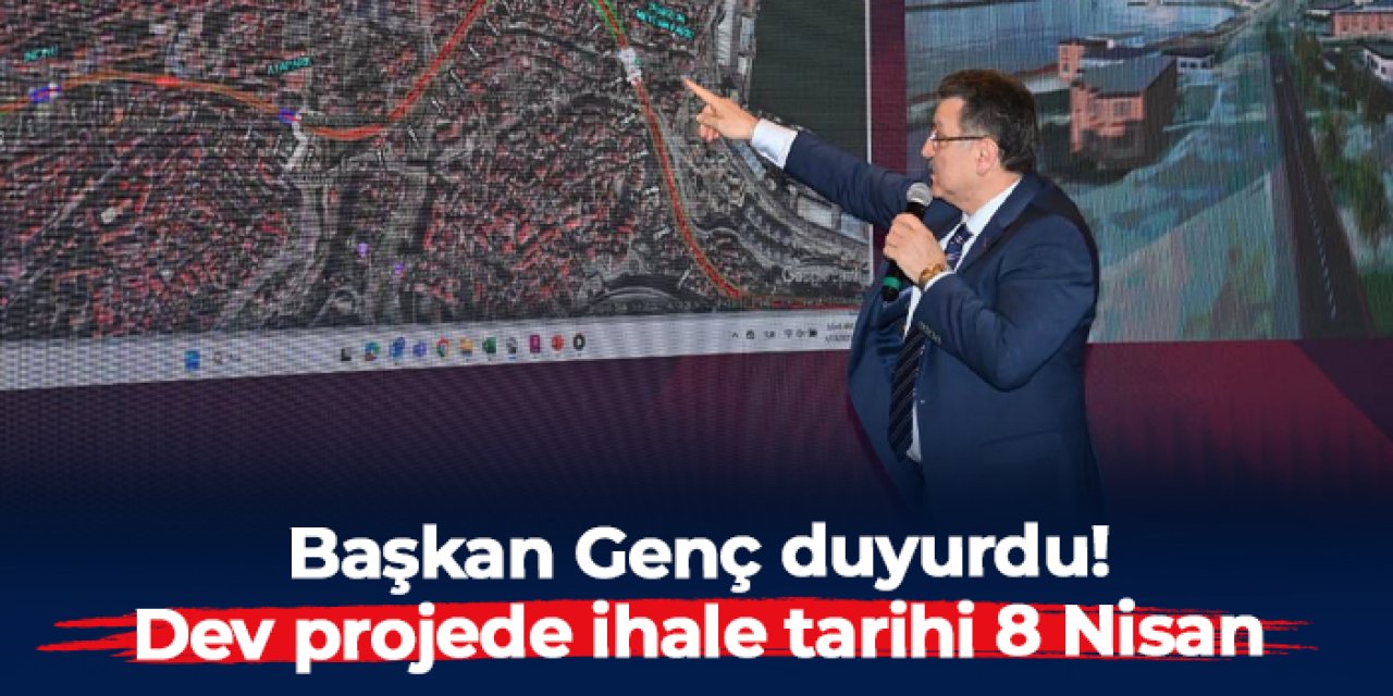 Trabzon Hafif Raylı Sistem Projesi için ihale 8 Nisan'da yapılacak