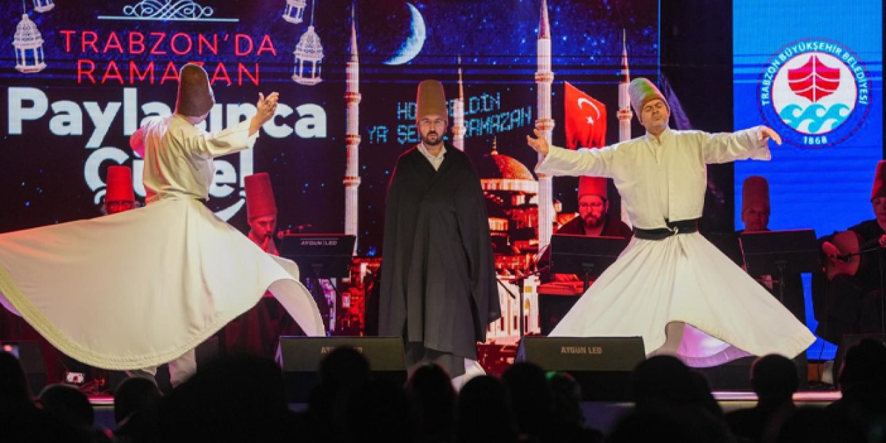 Trabzon'da Beyati Mevlevi Ayini icra edildi