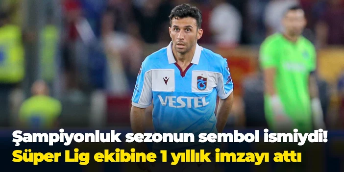 35 yaşındaki İsmail Köybaşı 1 yıllık imzayı attı