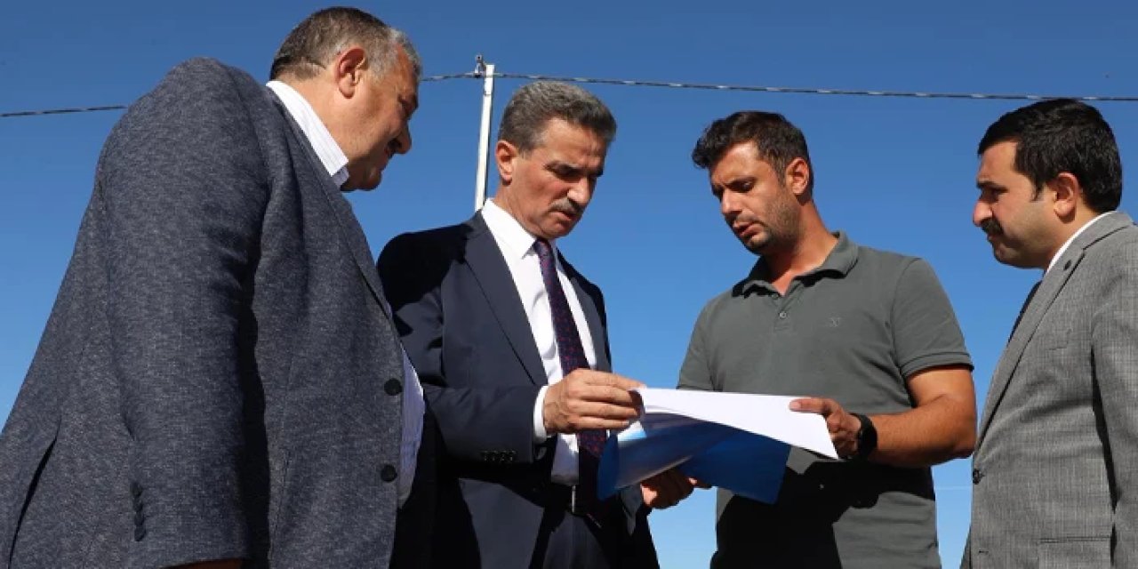 Gümüşhane Valisi Aydın Baruş'ten Kelkit'te incelemeler