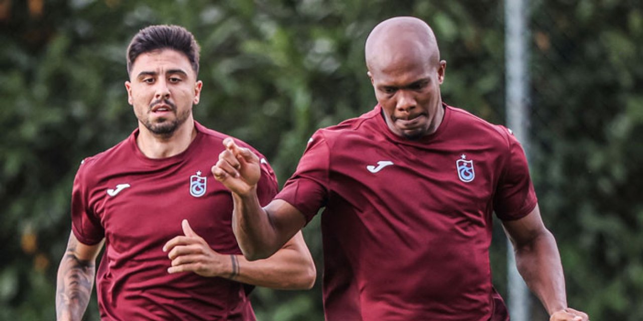 Trabzonspor'da ilk antrenmanlarda yoktu! O isim hazırlıklara katıldı
