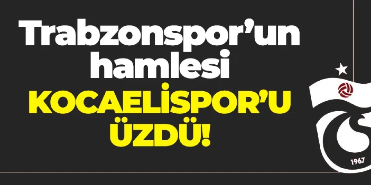 Trabzonspor Kocaelispor'u üzdü