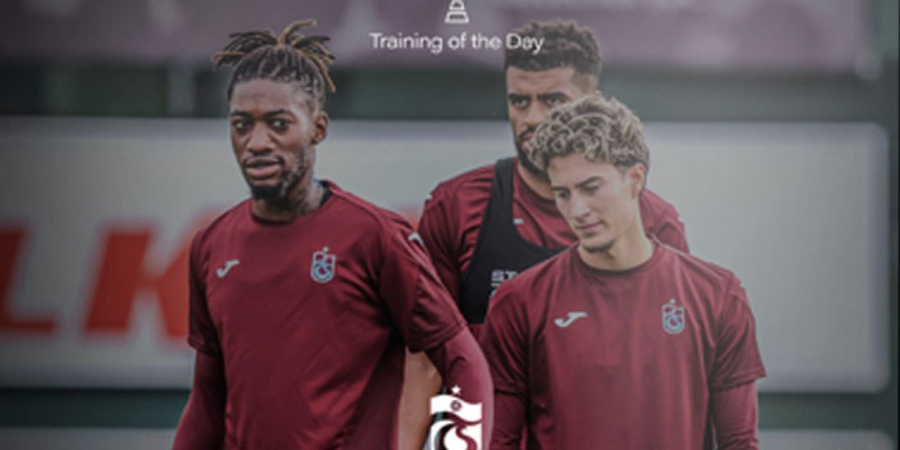 Trabzonspor'da yeni sezon hazırlıkları devam ediyor!