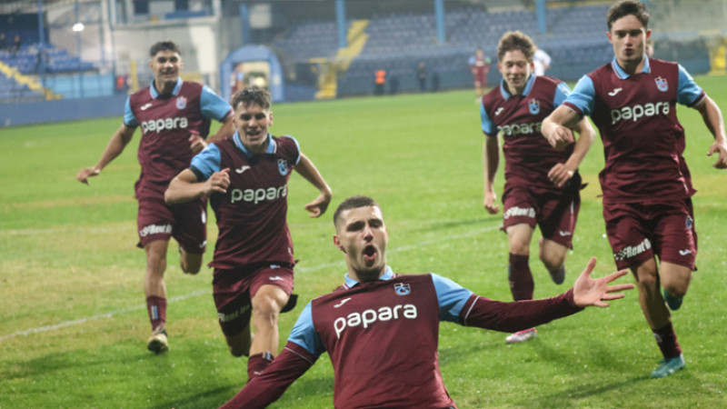 Gençlerden farklı tarife! Buducnost Podgorica 2-5 Trabzonspor