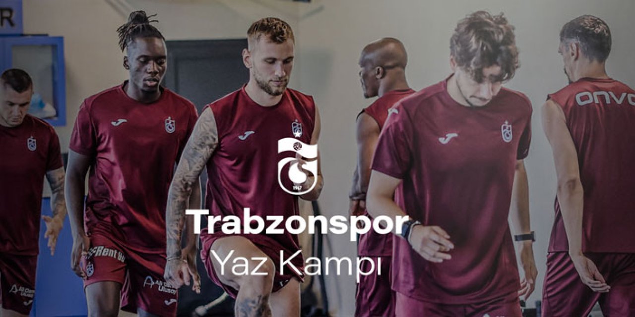 Trabzonspor'da sabah antrenmanı tamamlandı!