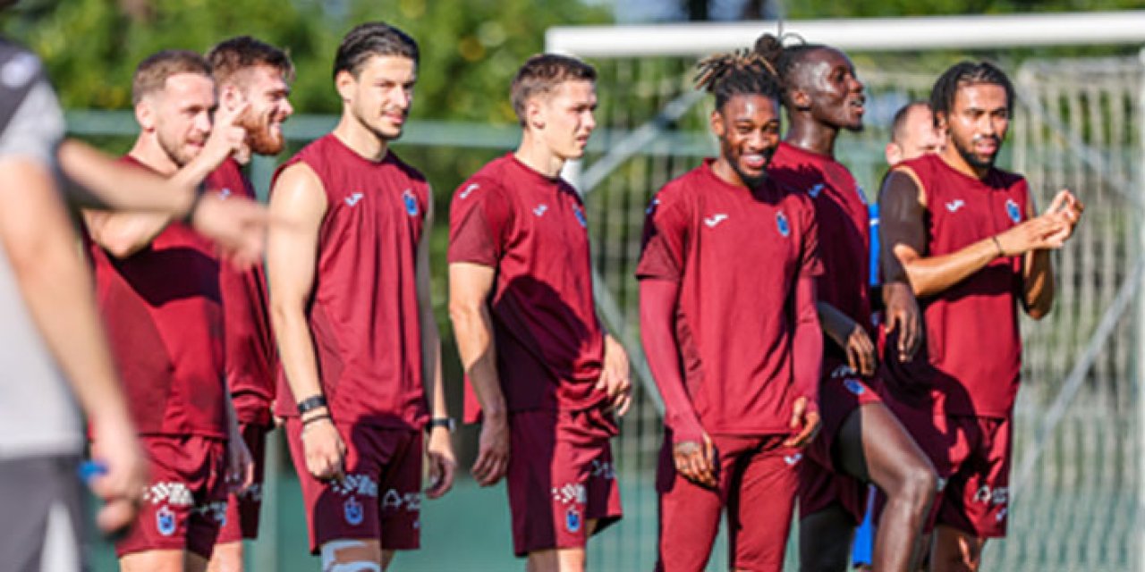 Trabzonspor'da akşam antrenmanı tamamlandı!