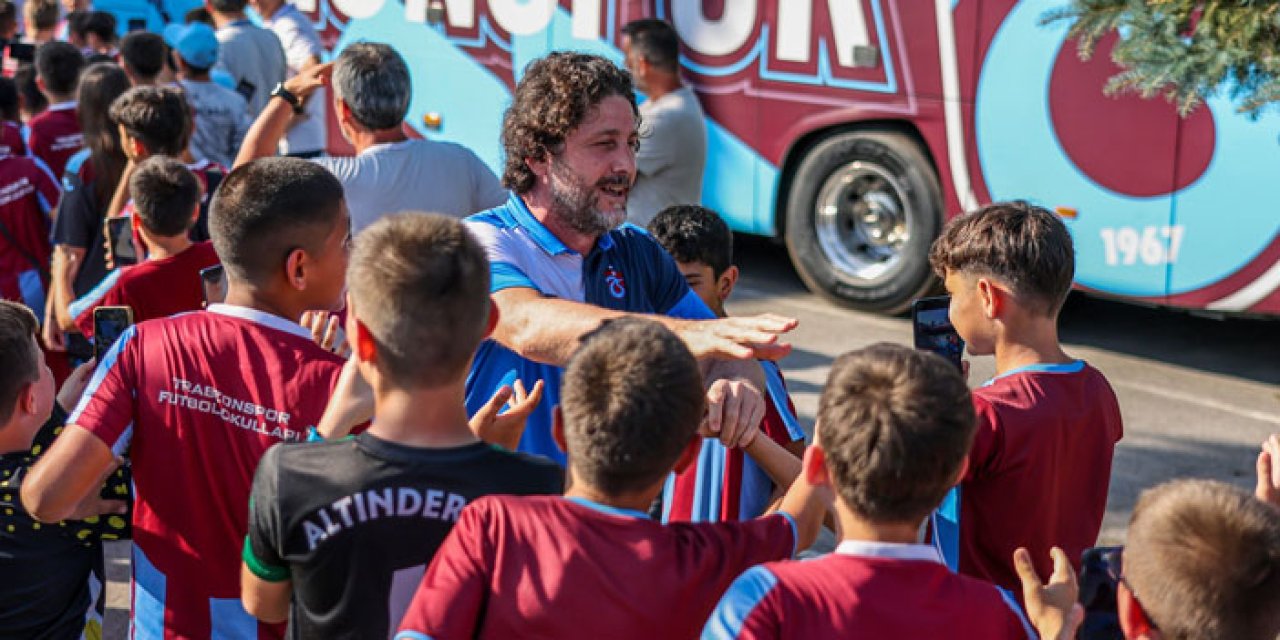Trabzonspor'a hazırlıklarda sürpriz ziyaret