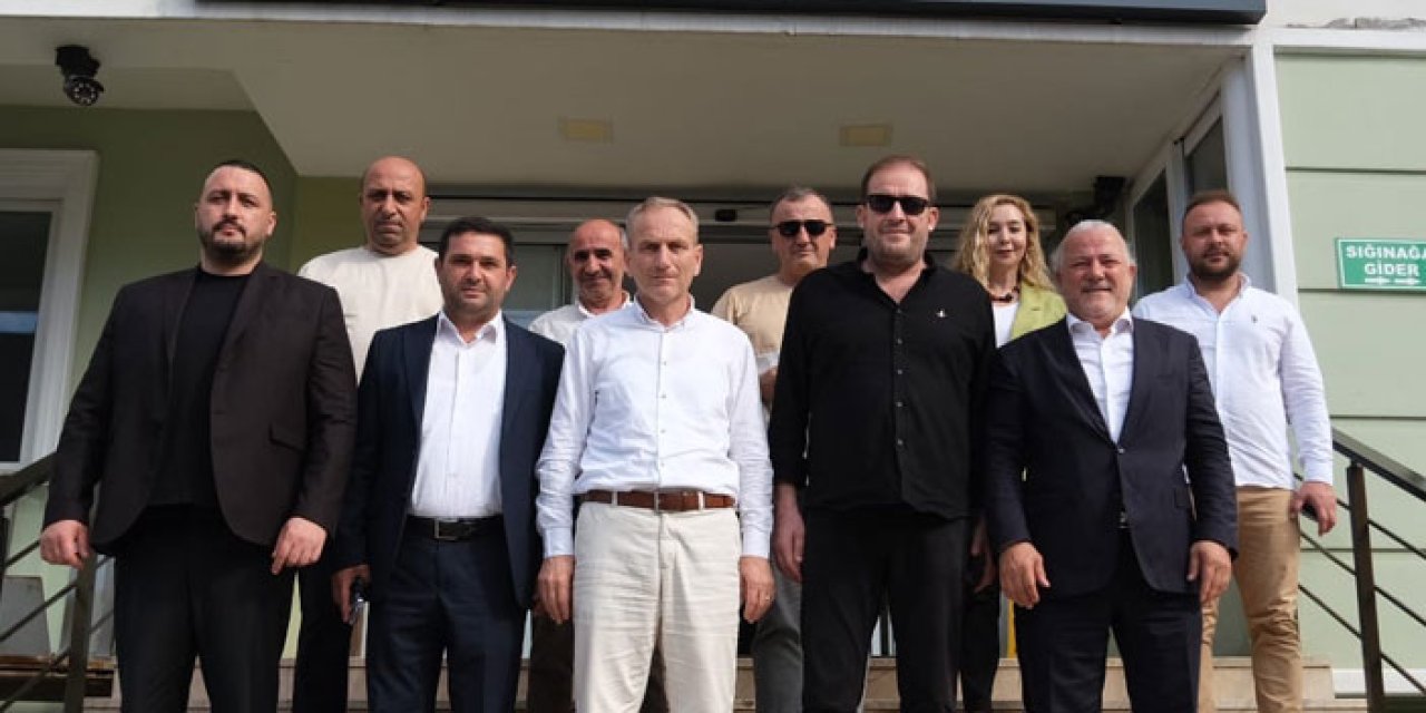 Giresunspor Yönetiminden Gençlik ve Spor İl Müdürü Muzaffer Ergün’e ziyaret