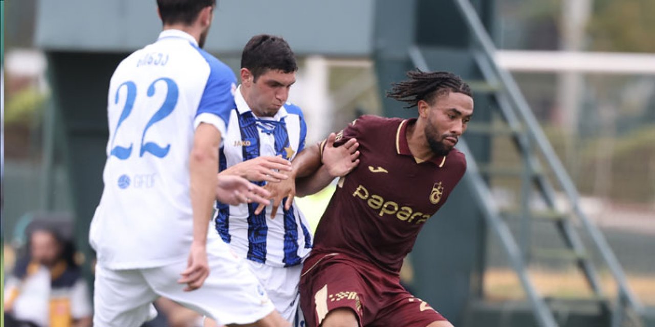 Trabzonspor - Dinamo Tiflis maçı: Golü kim attı?