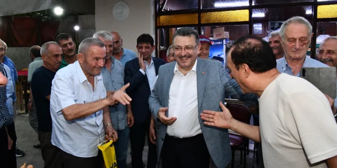 Trabzon'da Başkan Genç'ten Maçka'ya müjde