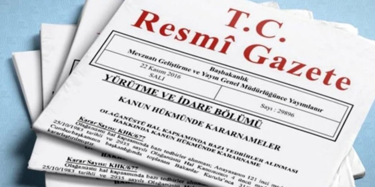 Resmi Gazete'de yayımlandı: Orgeneral ve Oramiraller için yaş haddi düzenlemesi
