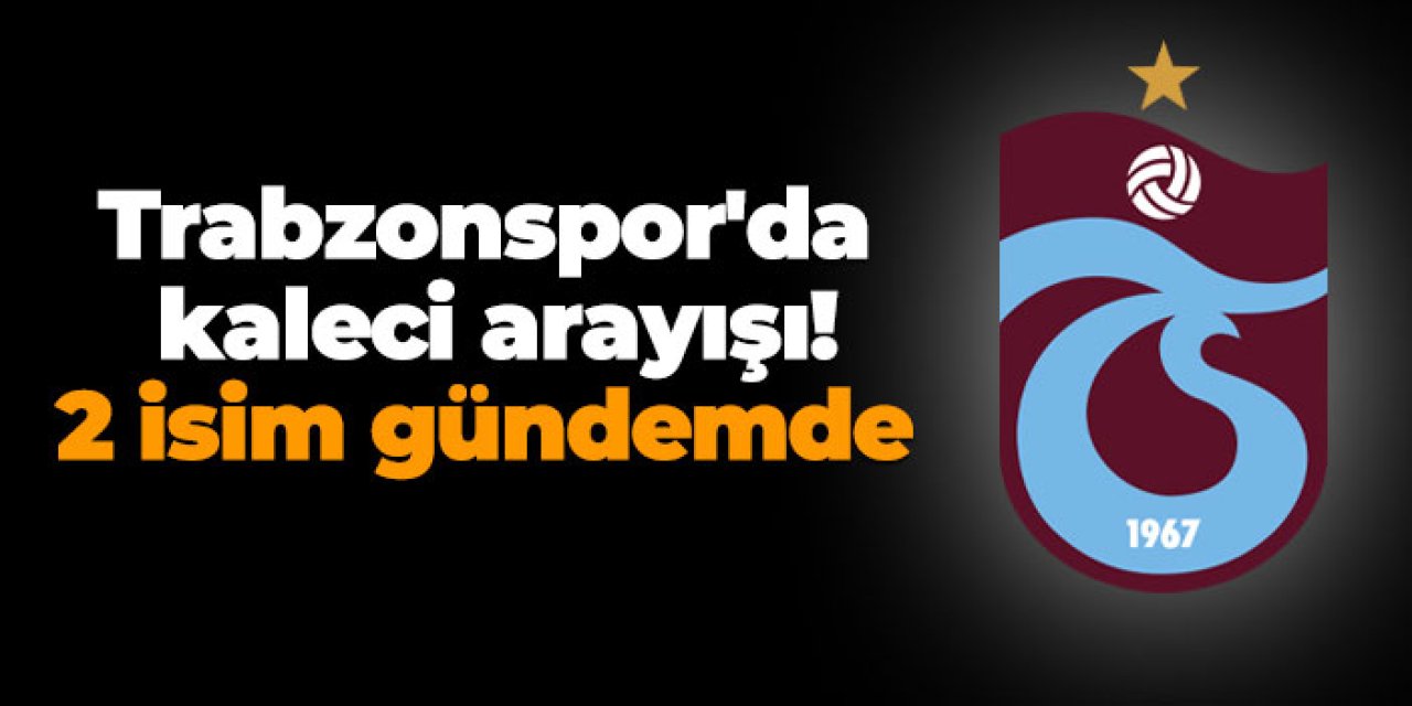 Trabzonspor'da kaleci arayışı! Doğan Alemdar ve Bilal Beyazıt gündemde