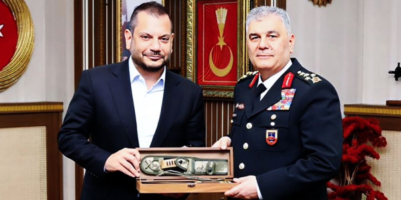 Trabzonspor Başkanı Ertuğrul Doğan'dan Jandarma Genel Komutanı Orgeneral Ali Çardakcı’ya ziyaret
