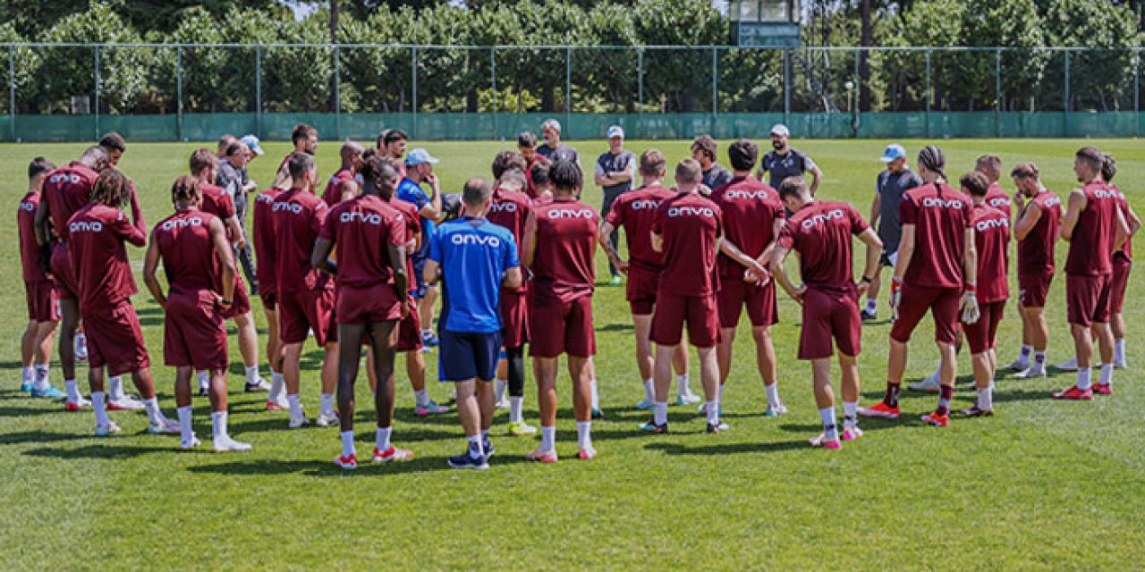 Trabzonspor'un Erzurum kamp kadrosu belli oldu