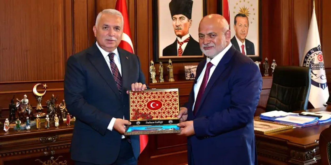 Trabzon İl Müftüsü Selami Aydın'dan veda turları