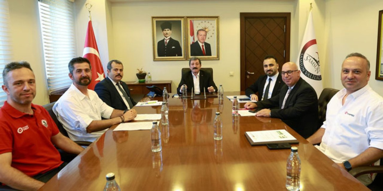 Samsun'da Arkeoloji ve Kültürel Miras Çalıştayı için hazırlık toplantısı
