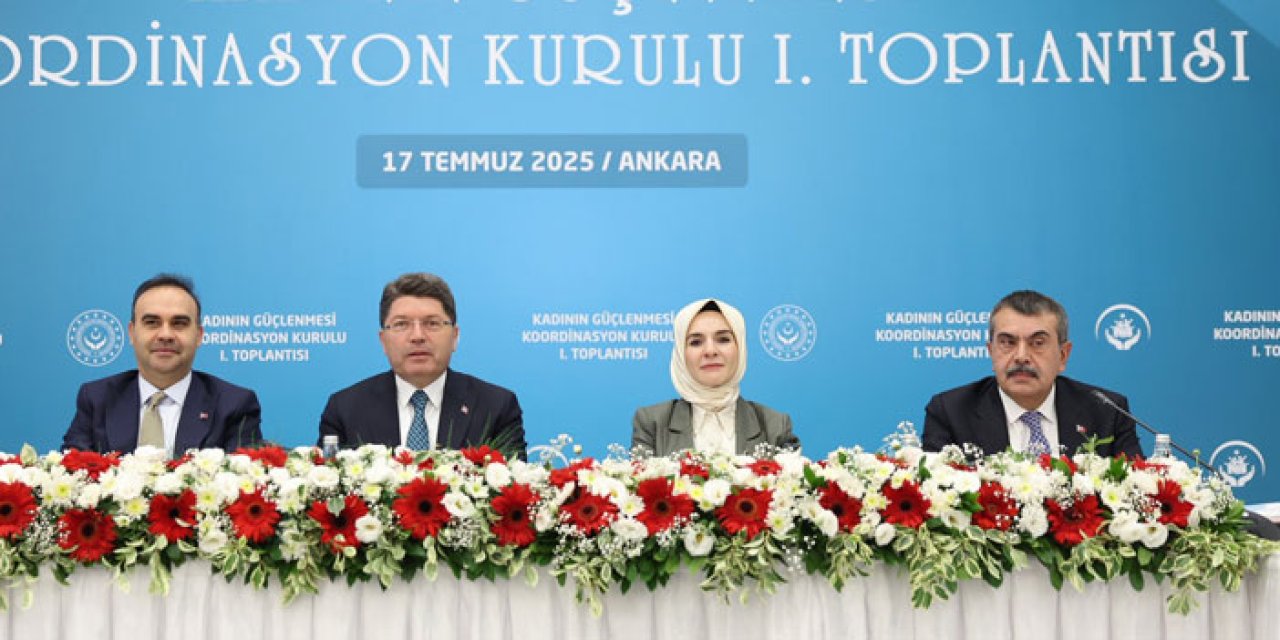 Kadının Güçlenmesi Koordinasyon Kurulu bir araya geldi